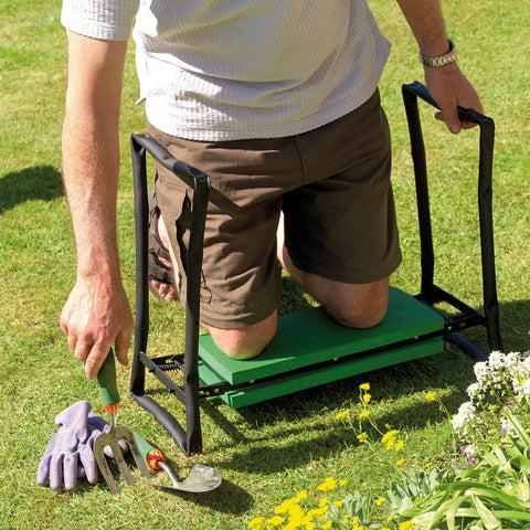 World Source Partners - Foldaway Garden Kneeler & Seat