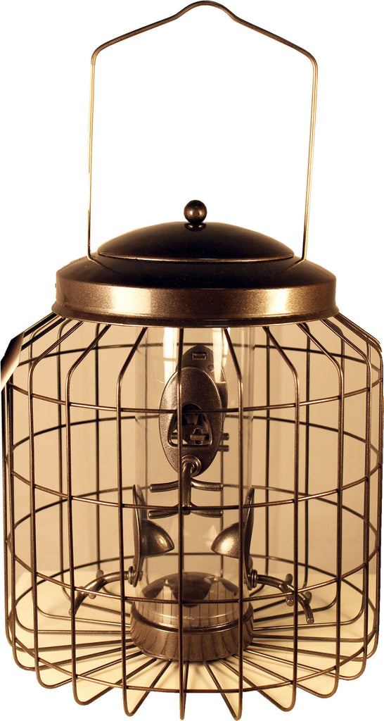 World Source Partners - Heavy-duty Squirrel Resistant Caged Feeder