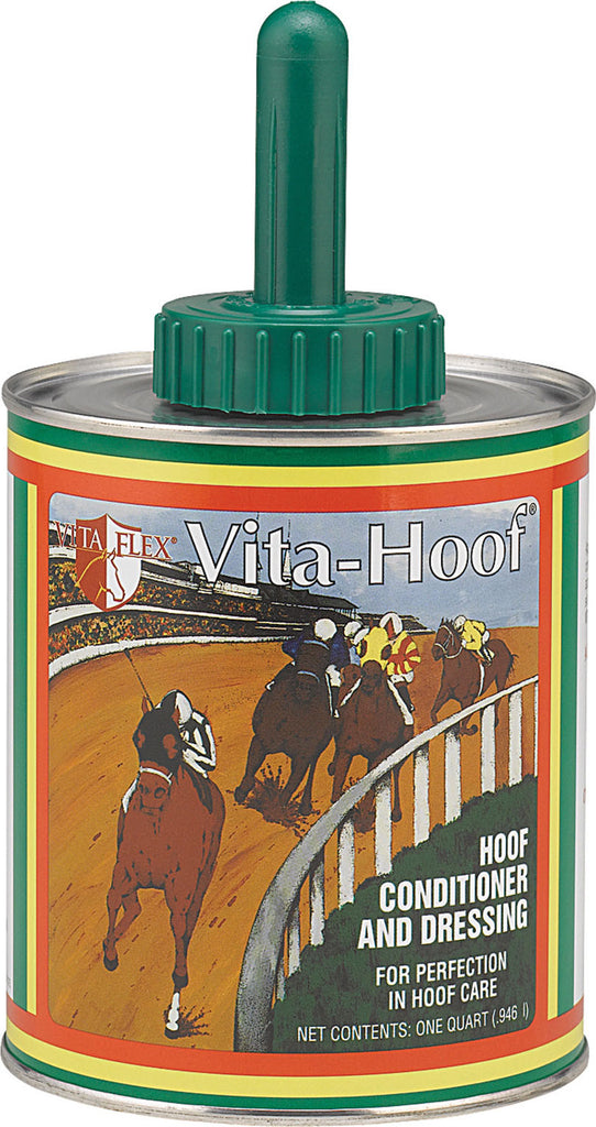 Farnam Co - Vitaflex - Vita-hoof Conditioner With Brush For Horses