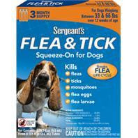 Sergeant's Pet Products P - Sergeants Flea & Tick Squeeze-on For Dog