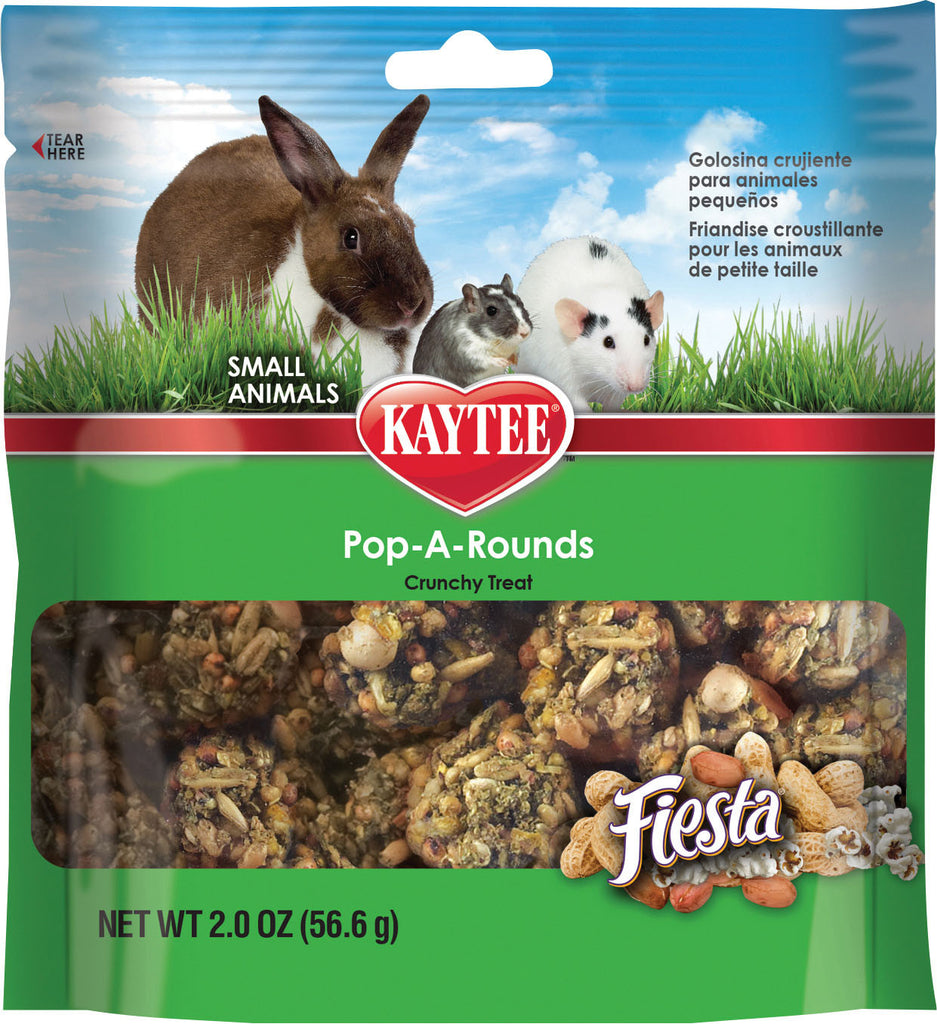 Kaytee Products Inc - Fiesta Pop-a-rounds Treat - Small Animals