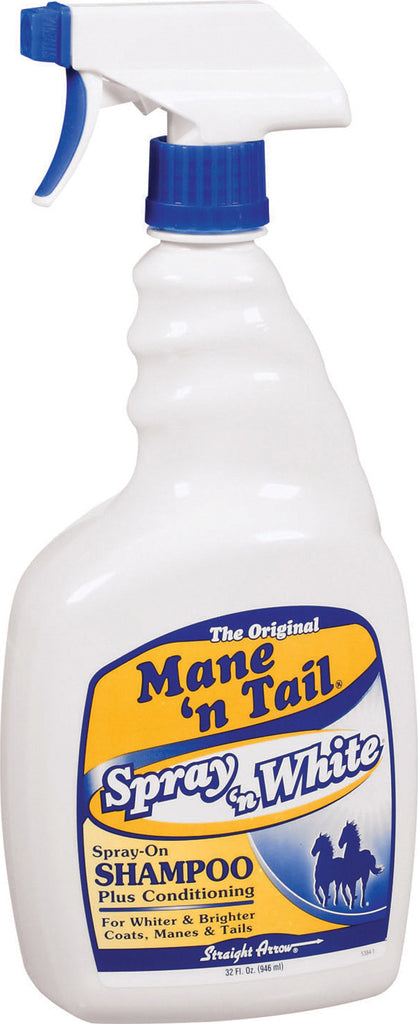 Straight Arrow Products D - Mane 'n Tail Spray 'n White Shampoo For Horses