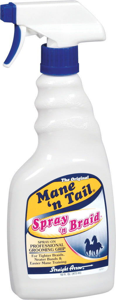 Straight Arrow Products D - Mane 'n Tail Spray N Braid For Horses