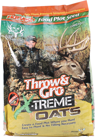 Evolved - Harvest Food Plot Seed Throw & Gro Xtreme Oats