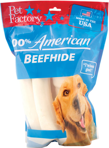 Pet Factory Inc - Usa Beefhide Bones & Rolls Value Pack