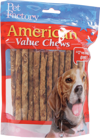 Pet Factory Inc - American Beefhide Munchy Mini Rolls Value Pack