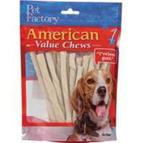 Pet Factory Inc - American Beefhide Twist Sticks Value Pack