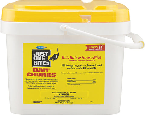 Farnam (livestock Prod) - Just One Bite Ii Bait Chunks