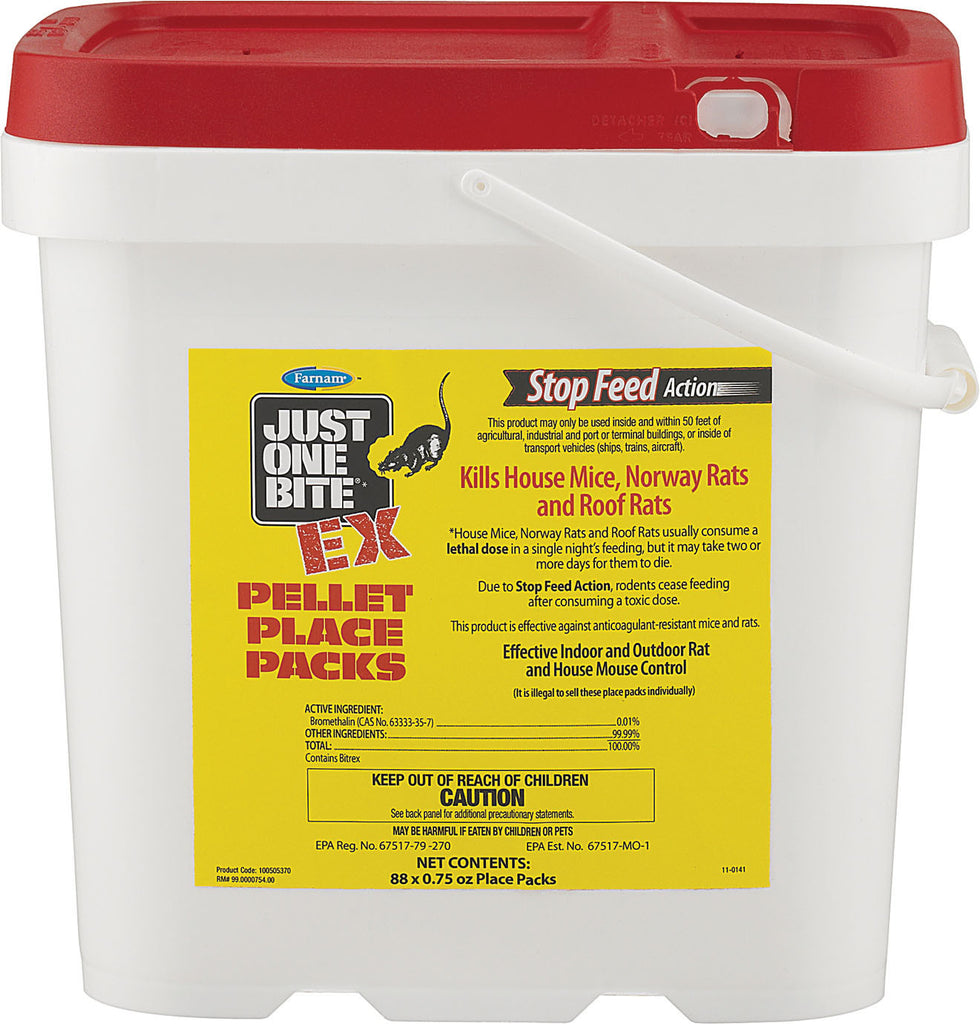 Farnam (livestock Prod) - Just One Bite Ex Pellet Place Pakcs Pail