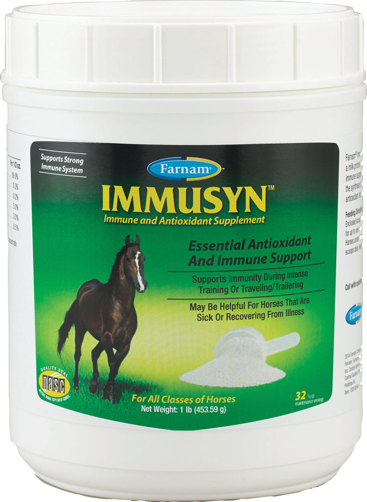 Farnam Companies Inc - Immusyn Immune & Antioxidant Supplement For Horses