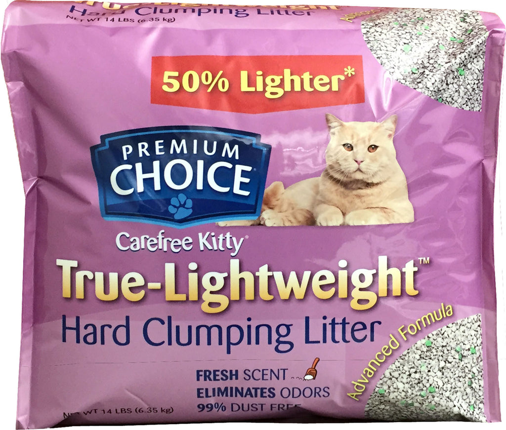 American Colloid Company - Premium Choice True-lightweight Scoopable Litter