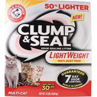 Church & Dwight Co Inc - Arm & Hammer Clump & Seal Multi-cat Lightwt Litter