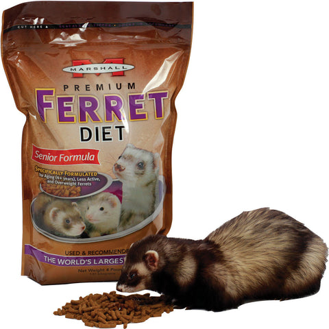 Marshall Pet Prod-food - Premium Ferret Diet -senior Formula