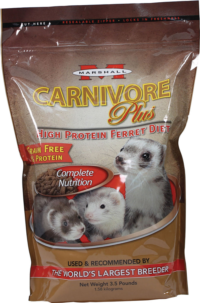 Marshall Pet Prod-food - Carnivore Plus Premium Ferret