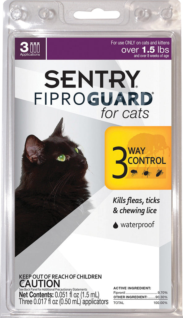 Sergeant's Pet Specialty - Fiproguard Flea & Tick Topical For Cats