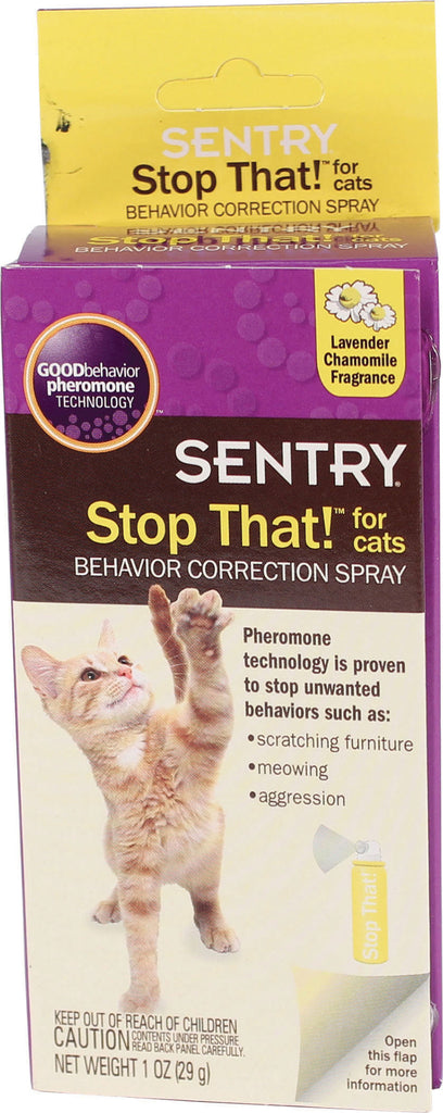 Sergeant's Pet Specialty - Stop That! Behavior Correction Spray For Cats