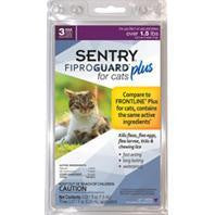 Sergeant's Pet Specialty - Sentry Fiproguard Plus Cat Flea & Tick Spot-on