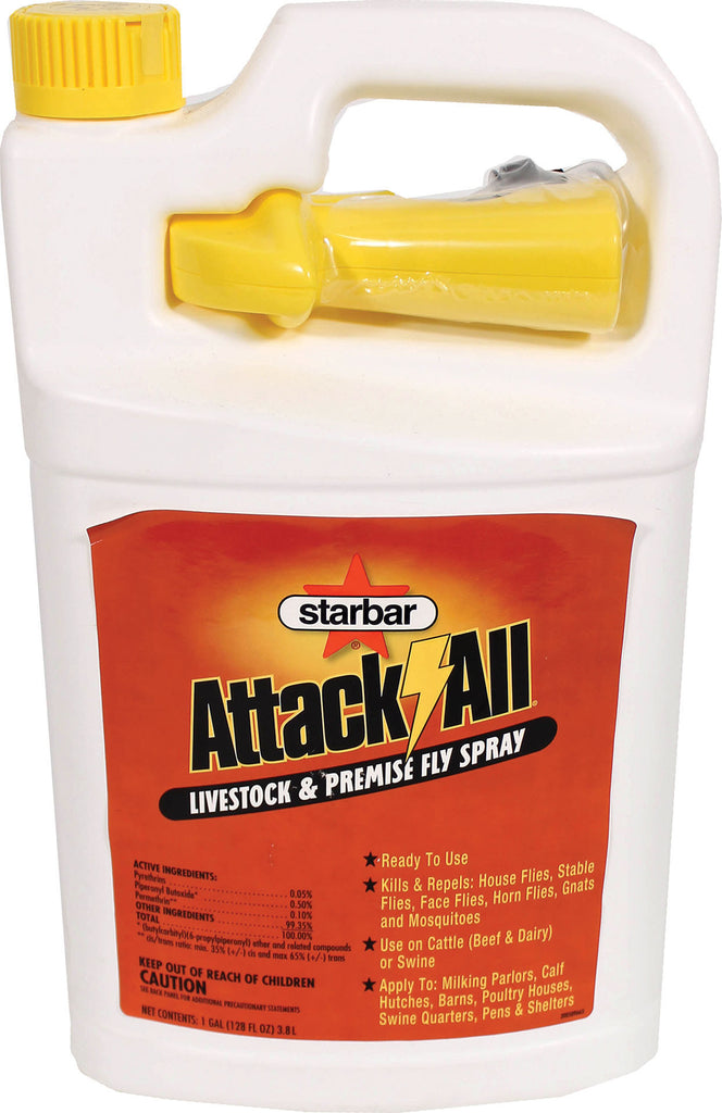 Starbar - Attack-all Livestock And Premise Fly Spray