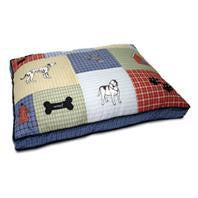 Petmate Inc - Beds - Classic Dog Applique Gusseted Bed