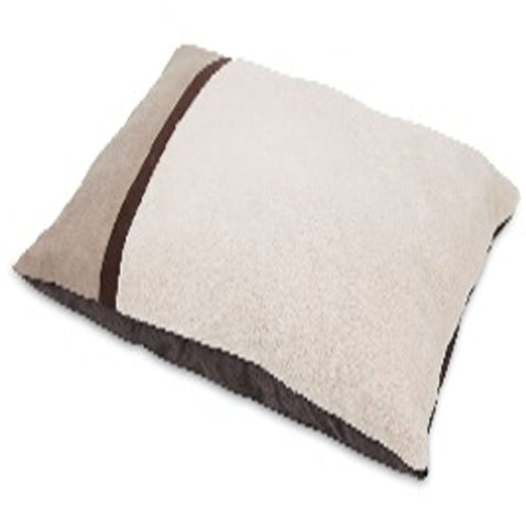 Petmate Inc - Beds - Classic Pillow Bed Microluxe Plush/suede