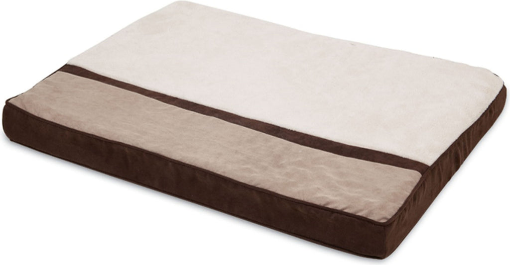 Petmate Inc - Beds - Classic Ortho Microluxe Plush/suede