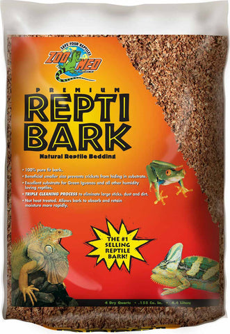 Zoo Med Laboratories Inc - Premium Repti Bark Natural Reptile Bedding