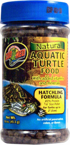 Zoo Med Laboratories Inc - Natural Aquatic Turtle Food - Hatchling Formula