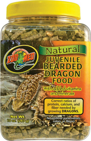 Zoo Med Laboratories Inc - Natural Juvenile Bearded Dragon Food