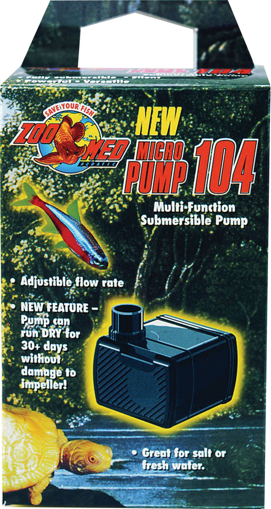 Zoo Med Laboratories Inc-Micro Pump 104 Multi-function Submersible Pump