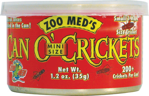 Zoo Med Laboratories Inc - Can O' Crickets Mini Size