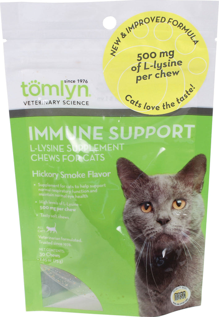 Tomlyn Products      D - Immune Support L-lysine Supplement Chews For Cats