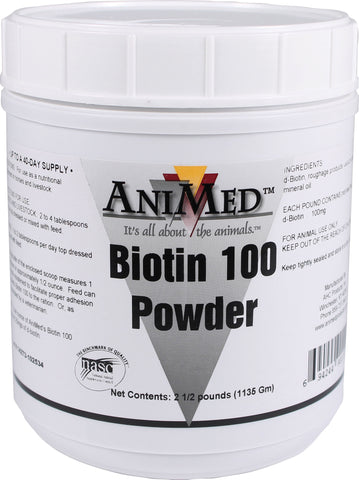 Animed                  D - Biotin 100 Supplement