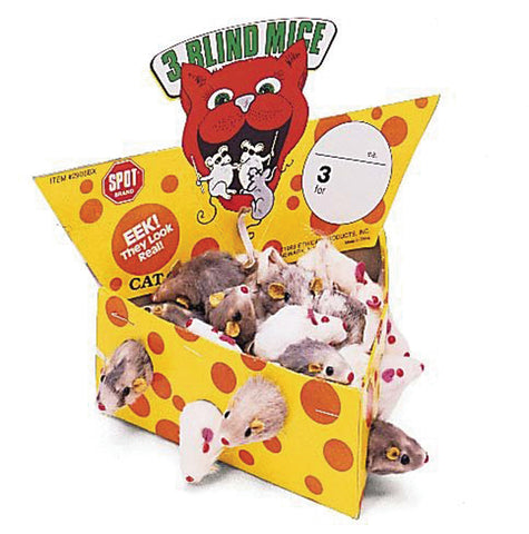 Ethical Cat - Cheesebox Mice Display