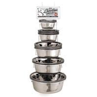 Ethical Ss Dishes - Stainless Steel Mirror Finish Dish Assortment