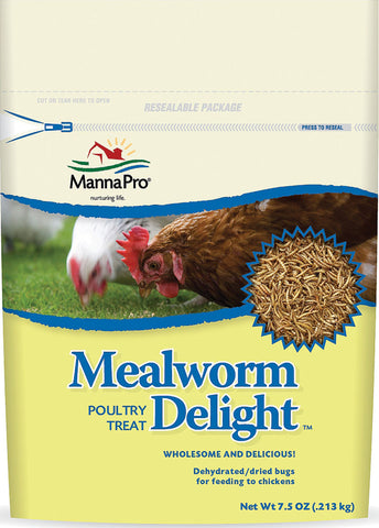 Manna Pro-farm - Mealworm Delight Poultry Treat