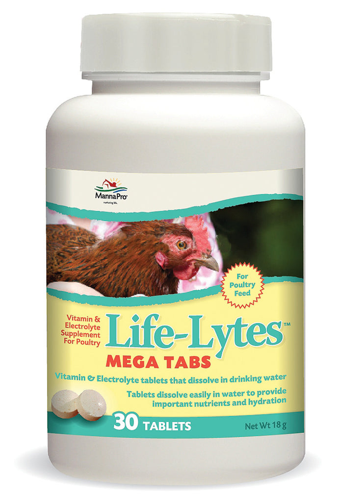 Manna Pro-farm - Life-lytes Mega Tabs Supplement For Poultry