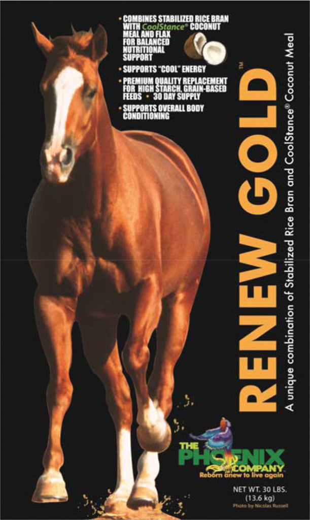 Manna Pro-max-e-glo Rice - Renew Gold Nutritional Supplement For Horses