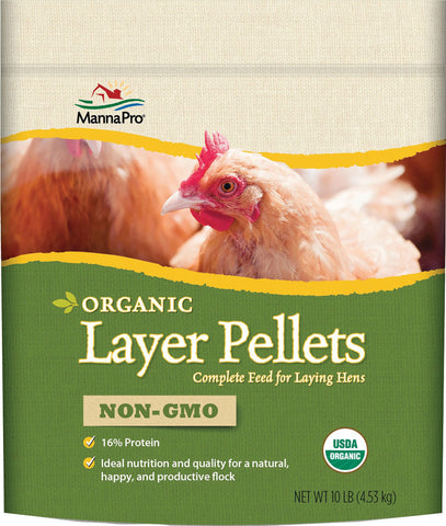 Manna Pro-farm - Organic Layer Pellets Non-gmo For Hens