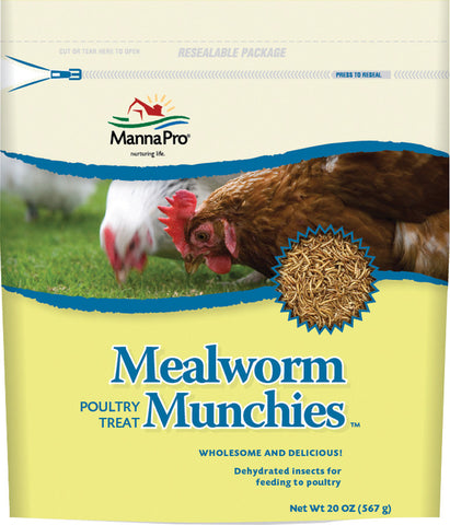 Manna Pro-farm - Mealworm Munchies Poultry Treat