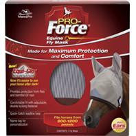 Manna Pro - Fly - Pro-force Equine Fly Mask With Ears & Equi-glo