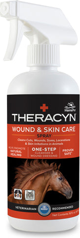 Manna Pro-equine - Theracyn Wound & Skin Care Spray- Equine