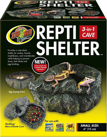 Zoo Med Laboratories Inc - Repti Shelter 3-in-1 Cave