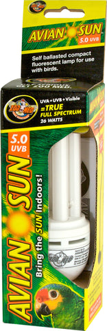 Zoo Med Laboratories Inc - Aviansun 5.0 Uvb Compact Fluorescent Lamp