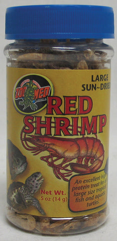 Zoo Med Laboratories Inc - Large Sun-dried Red Shrimp