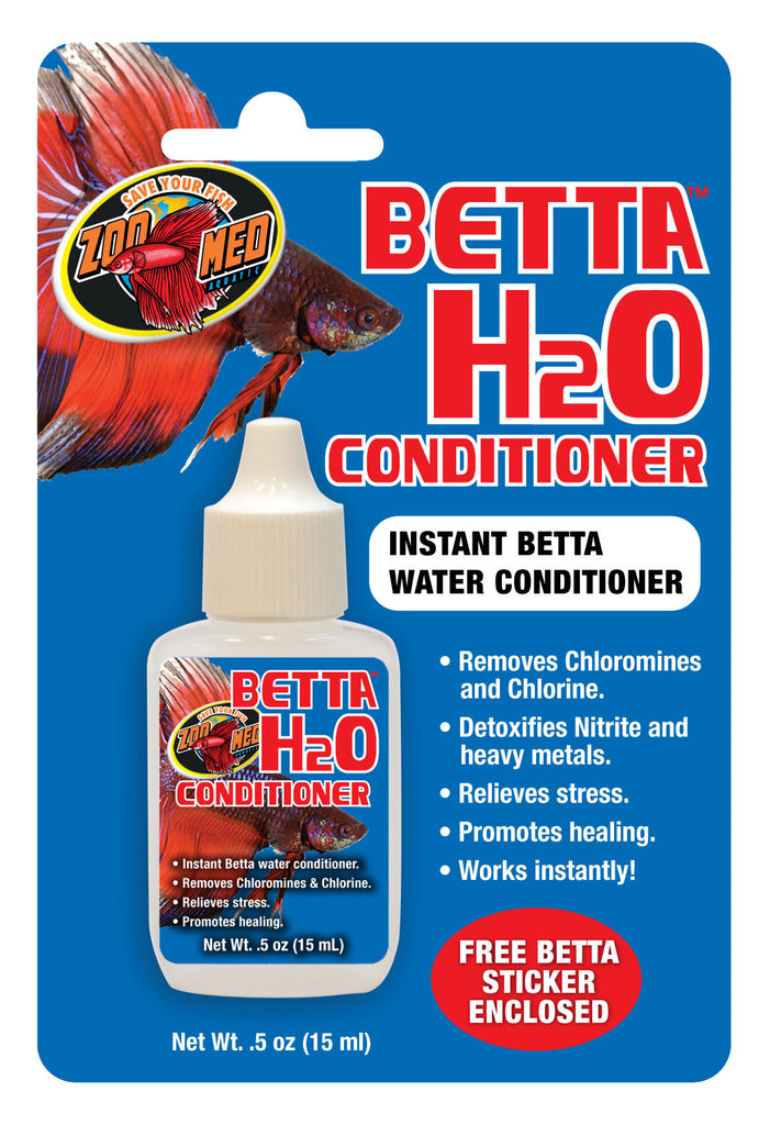 Zoo Med Laboratories Inc - Betta H20 Conditioner Instant Water Conditioner