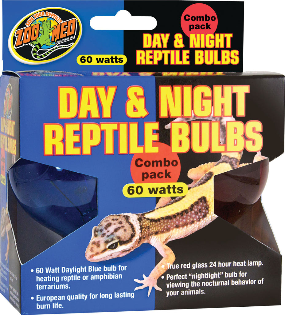 Zoo Med Laboratories Inc - Day And Night Reptile Bulb Combo Pack