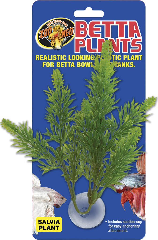 Zoo Med Laboratories Inc-Betta Plastic Plant Salvia