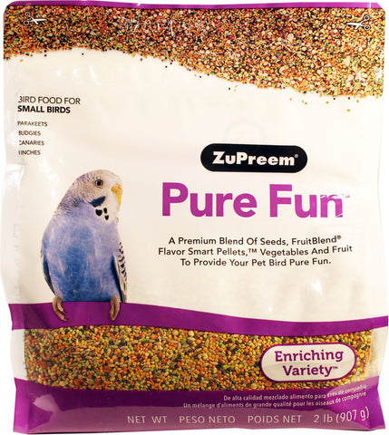 Zupreem - Pure Fun Bird Food For Small Birds