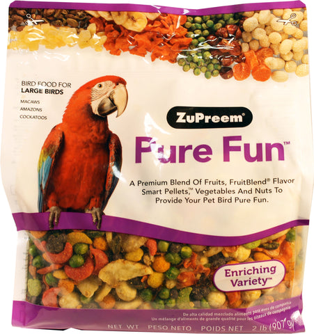 Zupreem - Pure Fun Bird Food For Large Birds