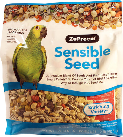 Zupreem - Sensible Seed Bird Food For Large Birds